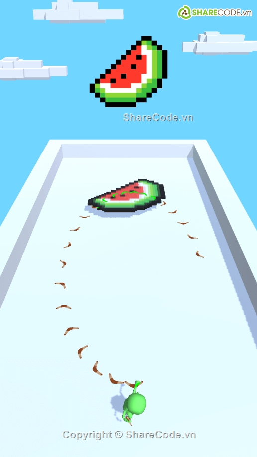 game 3D Boomerang,code game Boomerang 3D,Source code game IOS